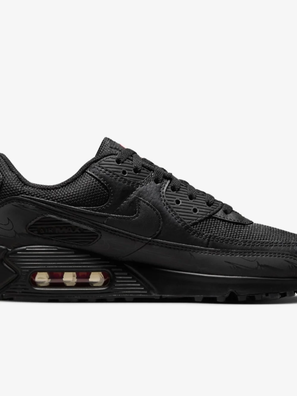 Nike Air Max Men's Black Low-Top Sneakers Size 11 New In Box.